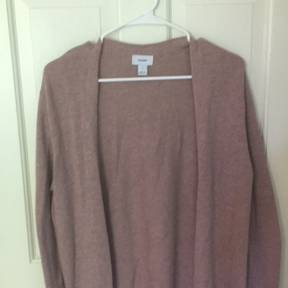 Pink cardigan